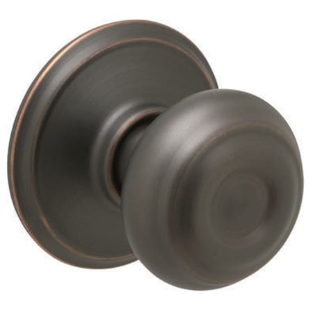 Schlage Schlage Georgian Aged Bronze Dummy Knob Right or Left Handed F170VGEO716